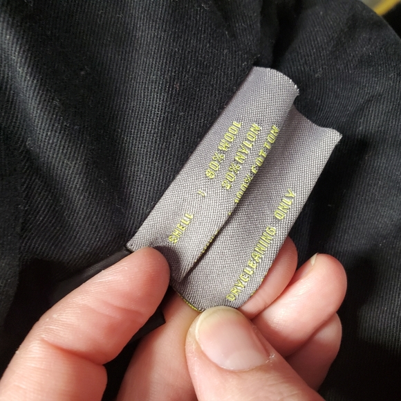 Kenneth Cole Reaction Black Wool Jacket - Picture 8 of 12